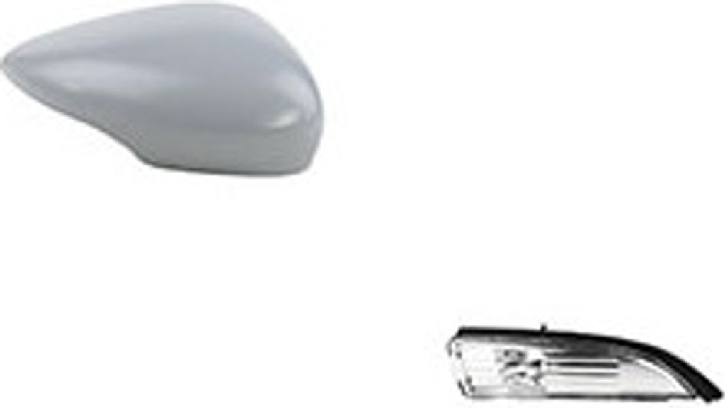 Johns, Spiegelkappe + Spiegelblinker passend für Ford Fiesta 08 10/2008- rechts Beifah. 1594522 1542156 1531761 1514379 1633085 8A6117K746CA 15472...