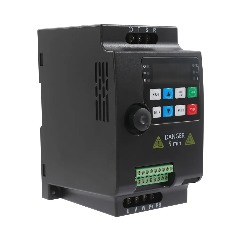 Variateur de vitesse pour moteur triphasé 380V convertisseur 2kW