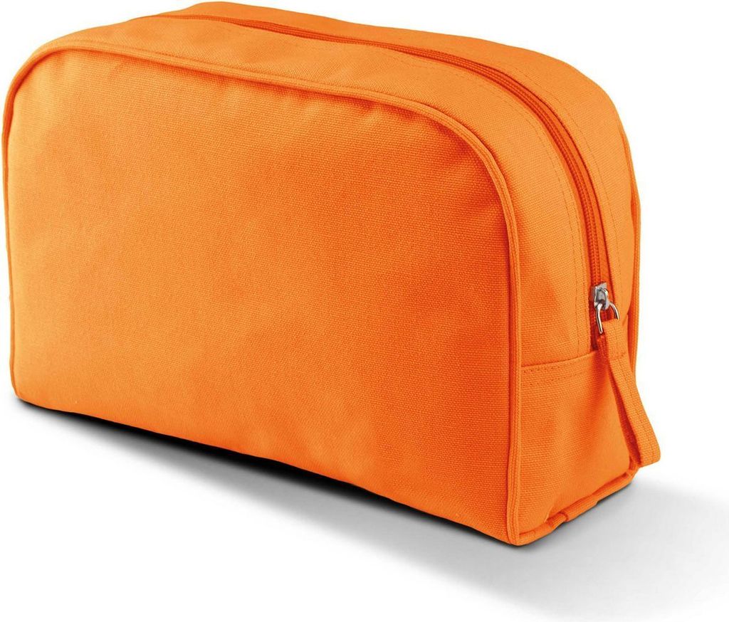Kimood Kulturtasche Tasche Toiletry Bag Kosmetiktasche Reisetasche, Größe:U, Farbe:Orange
