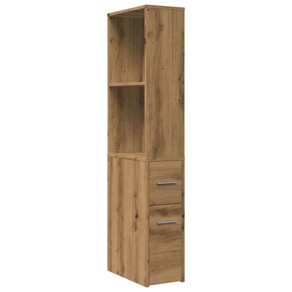 vidaXL Mobile da bagno stretto con rotelle Materiale Immagine del prodotto 