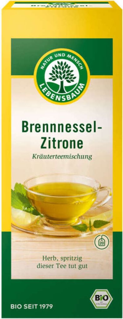TisaneOrtie-Citron 20 sachets de 30g de Lebensbaum Image du produit 