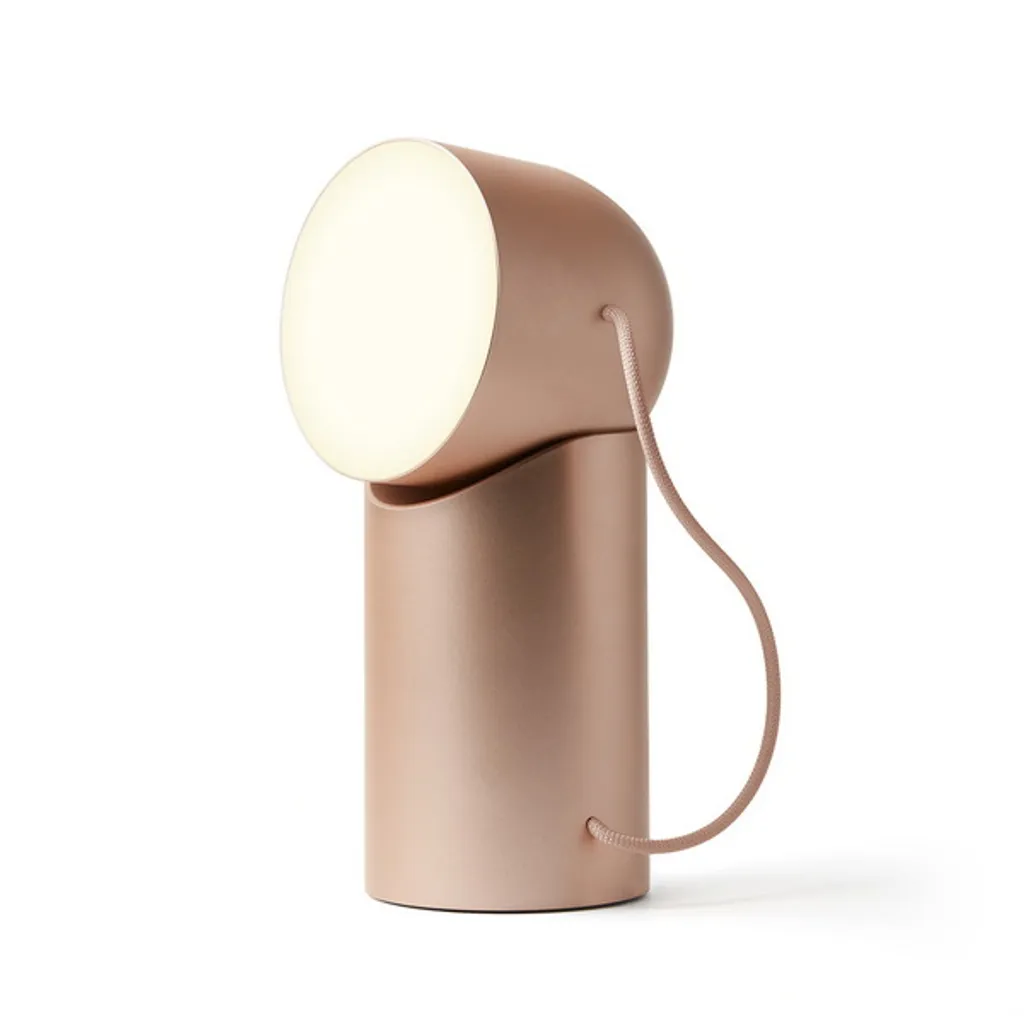 Lampe Nomade Lexon Orbe Or Doux - Idéal pour Table de Chevet et Lecture