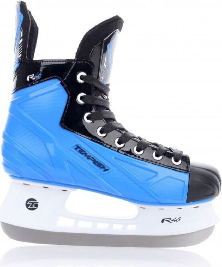 Tempish Verleih Schlittschuhe R46 Senior, blau, Skateblade aus Edelstahl, Größe: 44