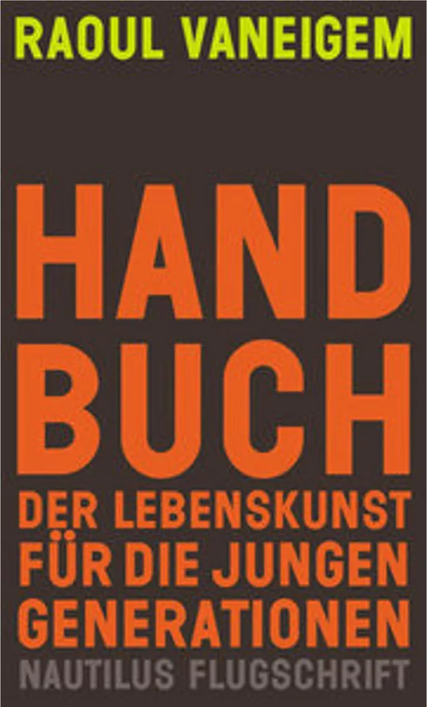 Livre de philosophie Handbuch der Lebenskunst guide pratique jeunesse