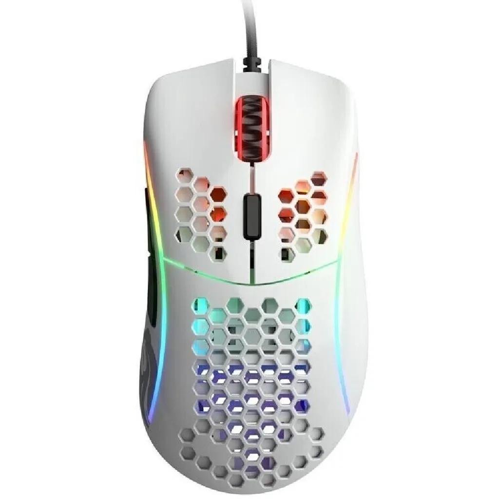 Souris Optique Légère Glorious Model D 12000 DPI Blanche GD-WHITE