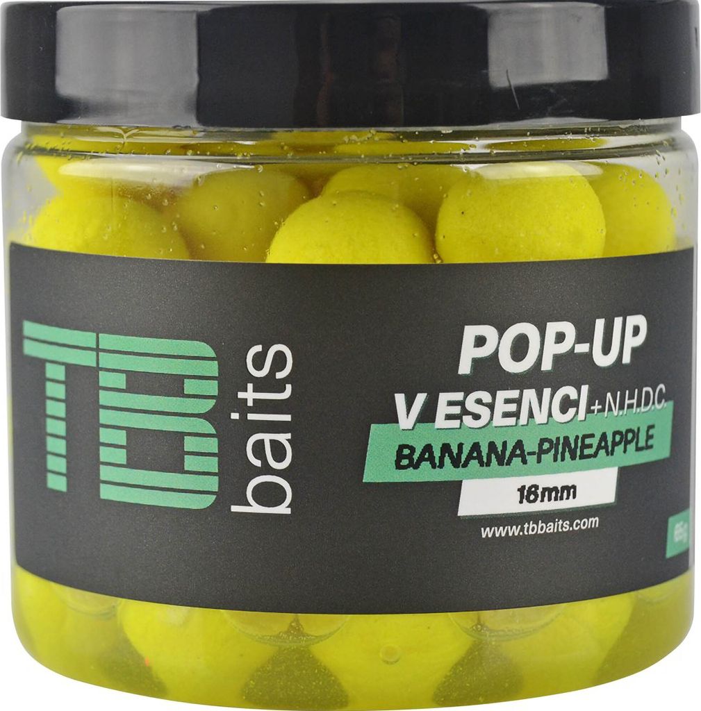 TB Baits Plovoucí Boilie Pop-Up Yellow Banana Pineapple + Zdjęcie produktu 