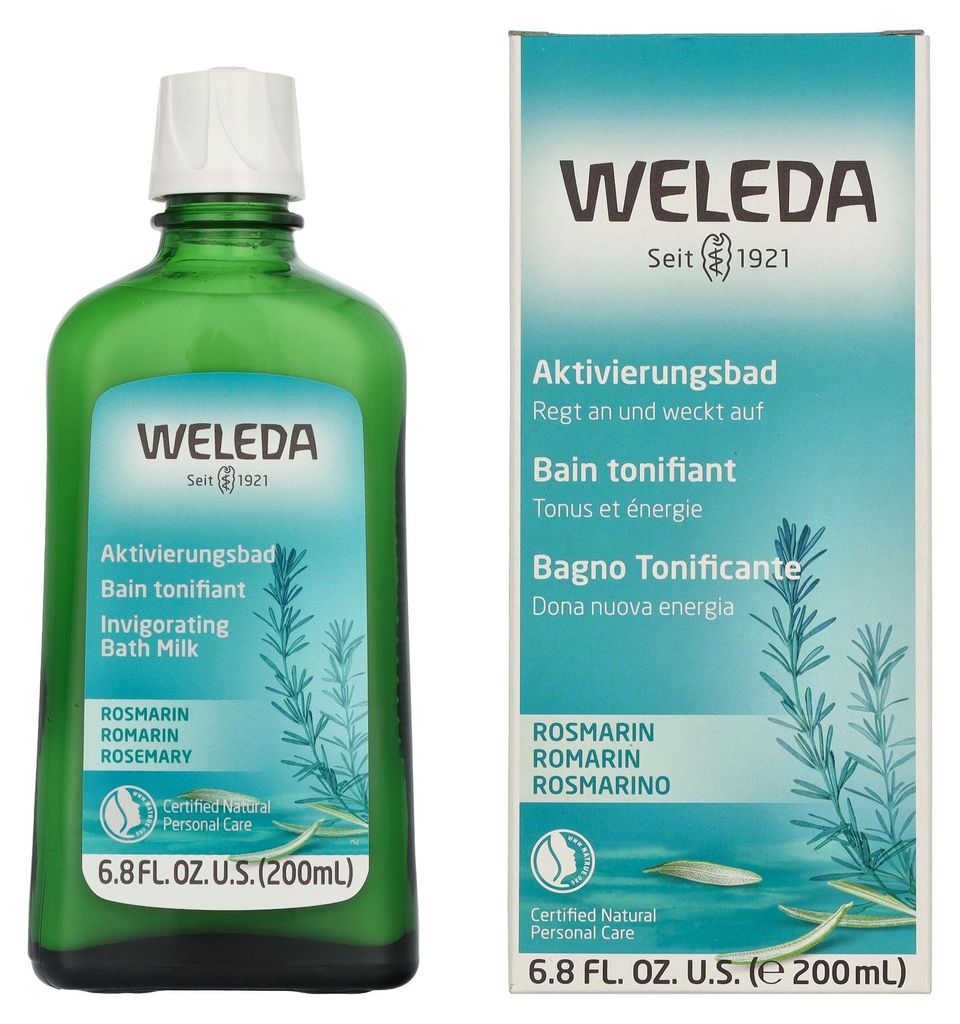 Weleda Rosemary Invigorating Bath Milk Produktbild 