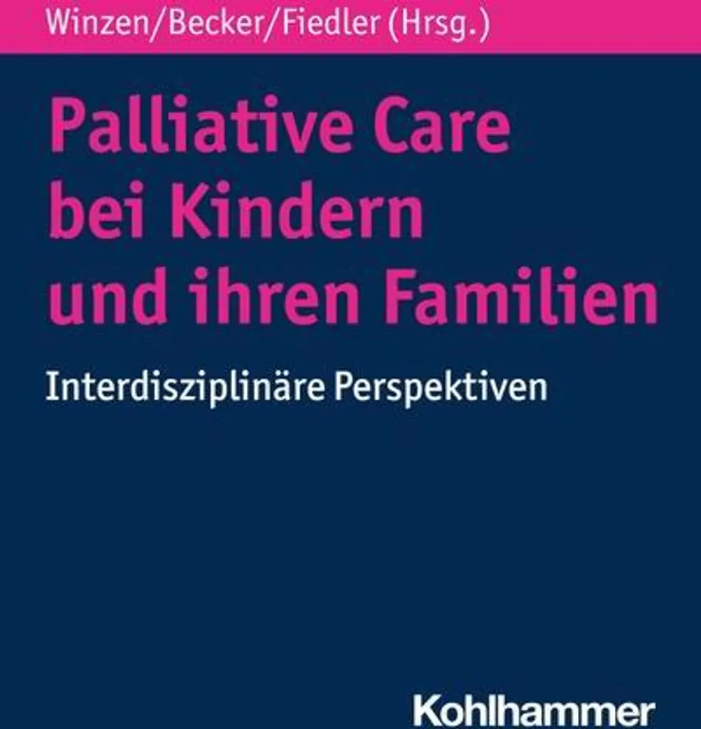 Manuel Palliative Care bei Kindern pour apaiser la douleur de l'enfant