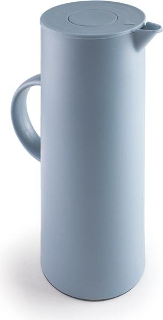 Ibili Thermosbecher, Glas/Kunststoff, 11 x 29 cm, 1 l, blau