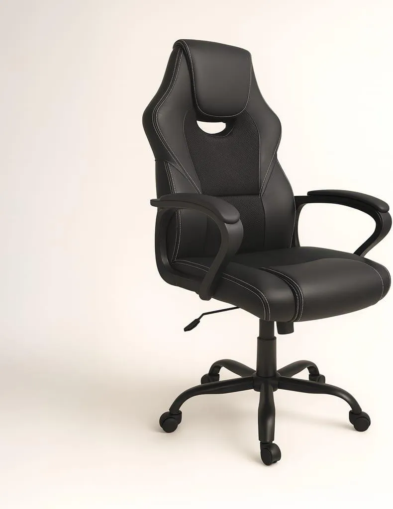 Chaise de bureau contre le mal de dos LoXa GameForce-X, mesh respirant