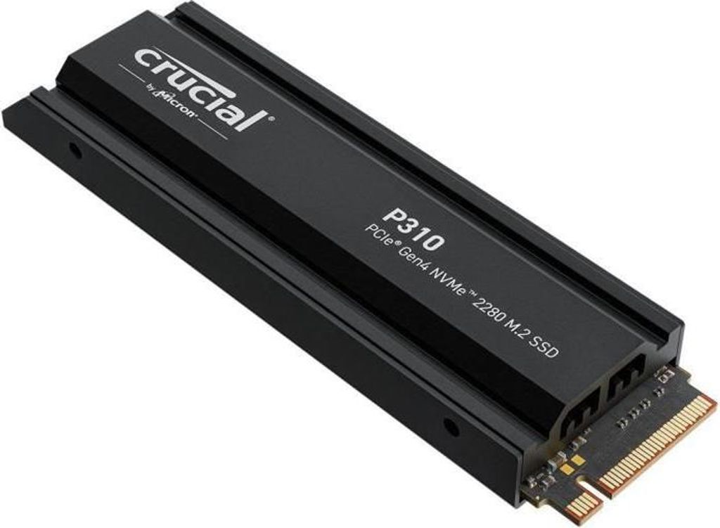Crucial P310 SSD Intern, 2TB, Gen4 NVMe M.2, Bis zu 7100 Produktbild 