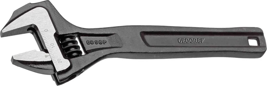 GEDORE 2171023 Chiave a Rullino 10 Pollici Regolabile Fosfatata Professionale