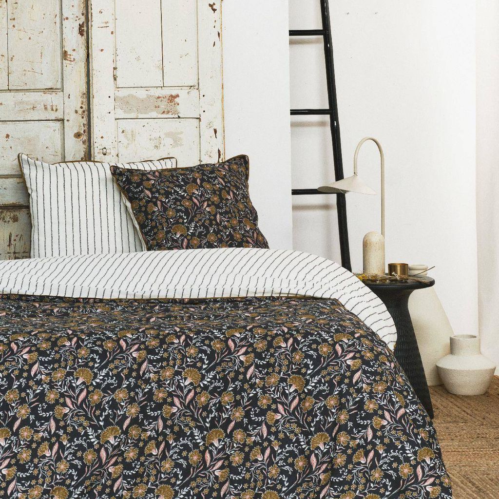 Bettbezugsset TODAY Marigold Indies Brown 220 x 240 cm Produktbild 