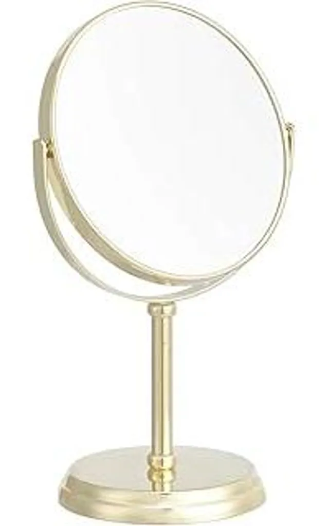 Specchio Trucco Oro Bifacciale Ingranditore 5x | Qualità Professionale