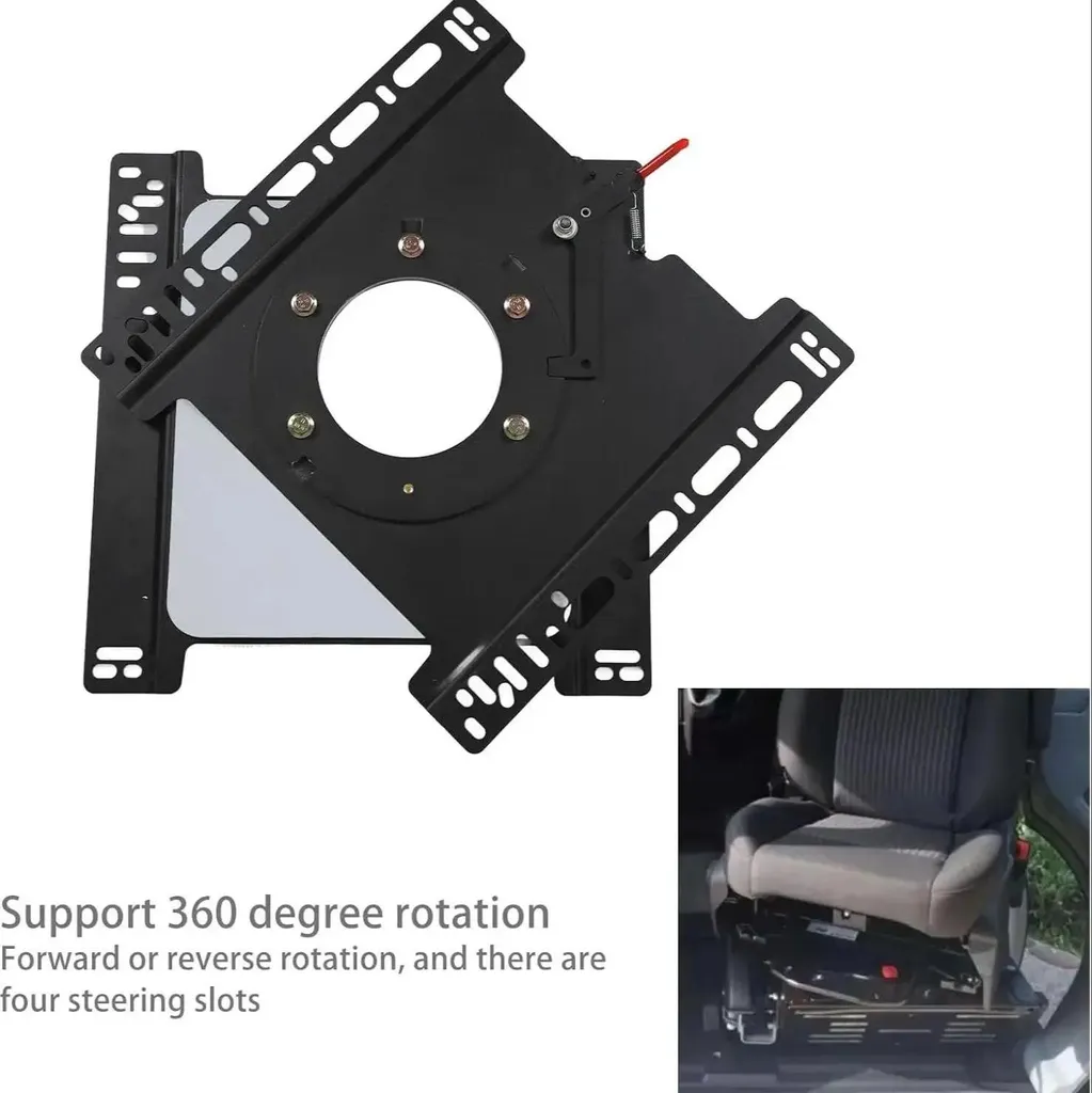 Base pivotante 360° pour optimiser l'espace intérieur de votre van 4x4 - 2