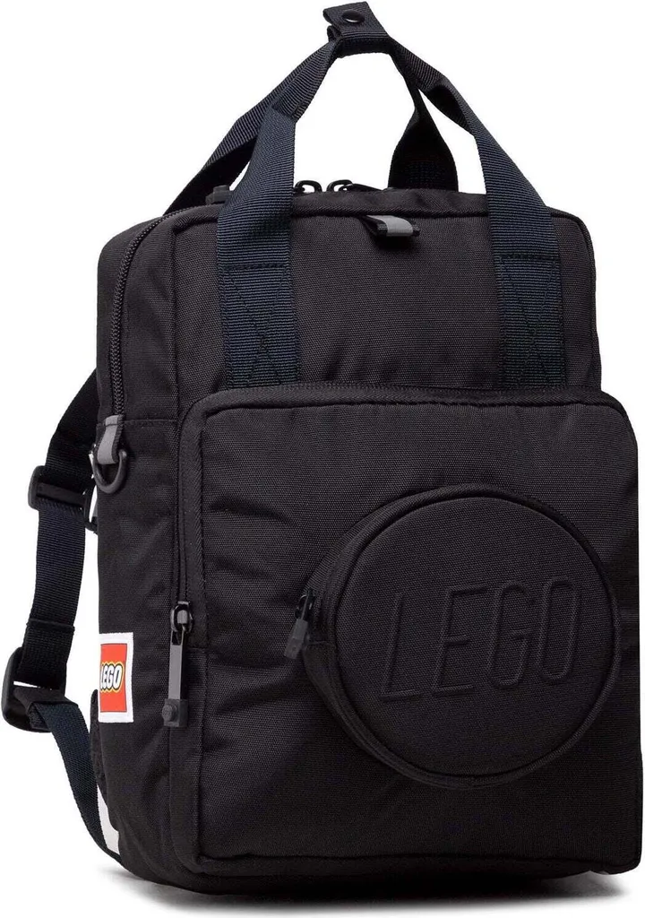 Sac à dos LEGO Signature Brick 1x1 noir 7L pour enfants - Design brique