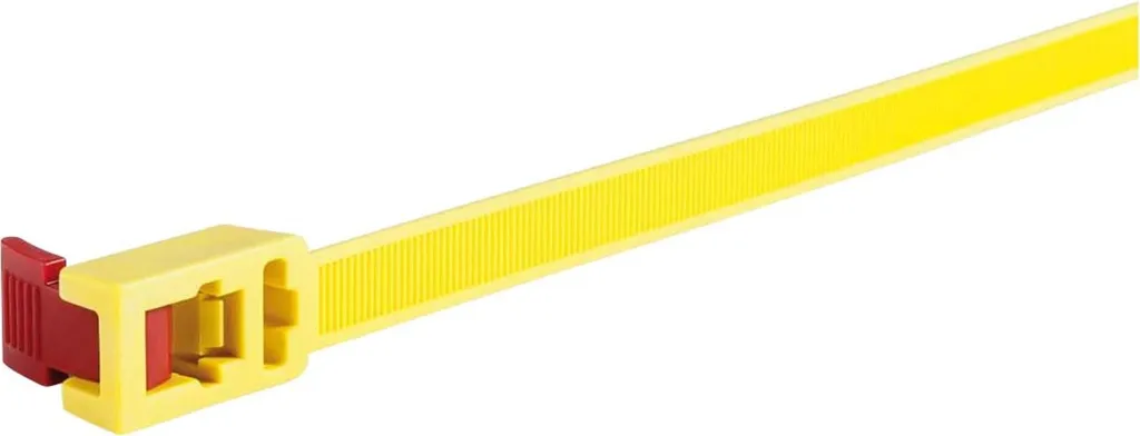 25 Fascette Speedy Tie HellermannTyton 115-00000 Riapribili Professionali