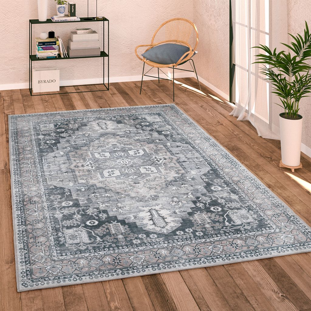 Flachgewebe Orient Teppich Wohnzimmer Vintage