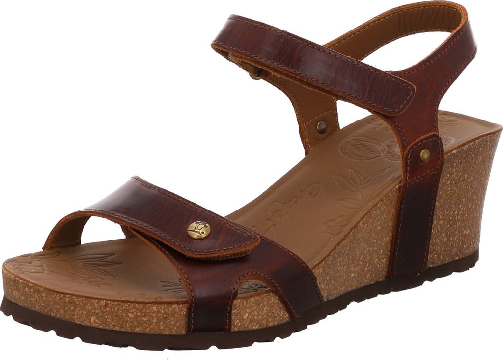 Panama Jack Julia Sandalen Absatz - Dunkelbraun - Größe 36