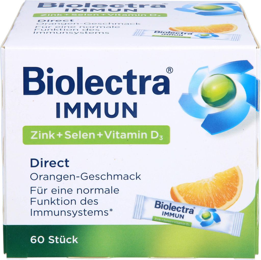 Biolectra Immun Direct sáčky s pomerančovou příchutí pro Obrázek produktu 