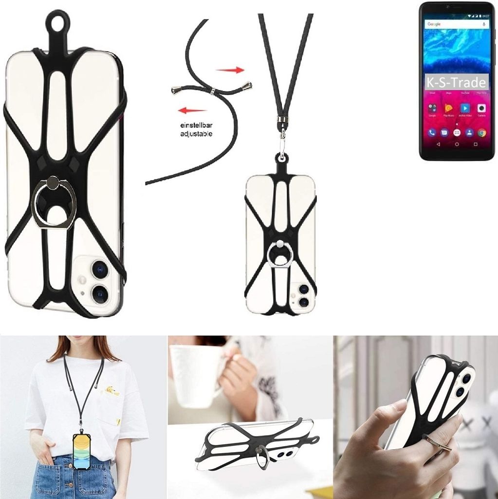 K-S-Trade 3in1 Handykette Handyband Handykordel Halsband Produktbild 