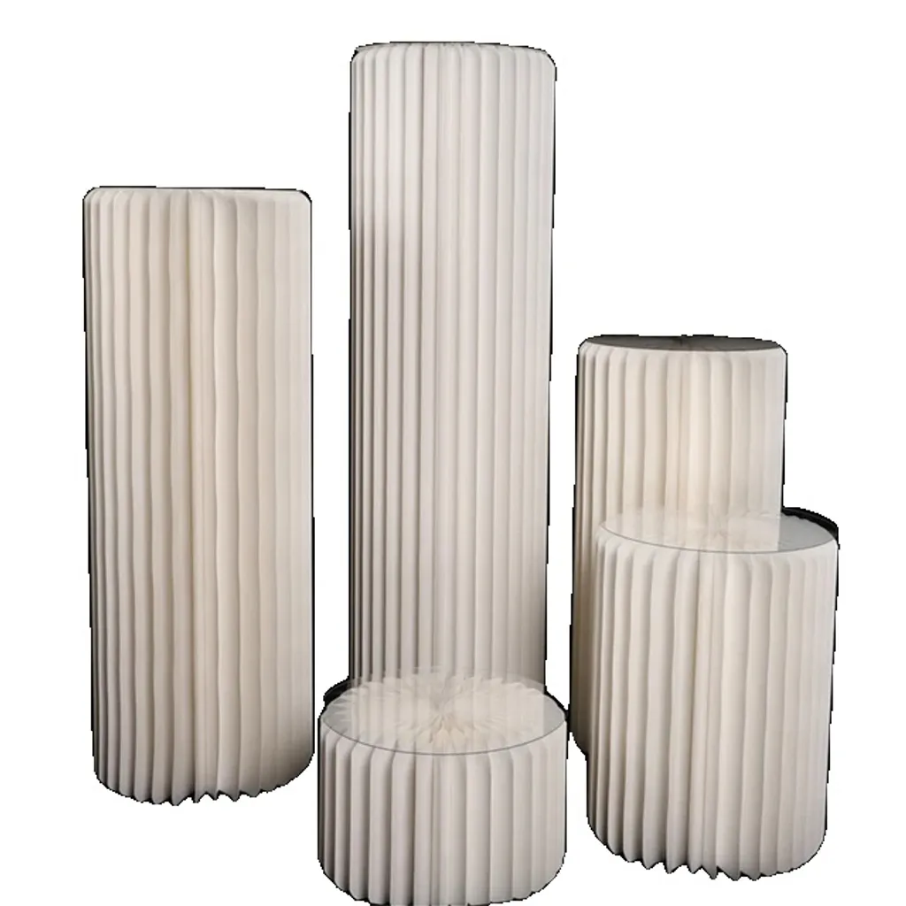 Colonne Cylindrique pour Allée de Mariage en 5 Tailles de 20 à 100cm