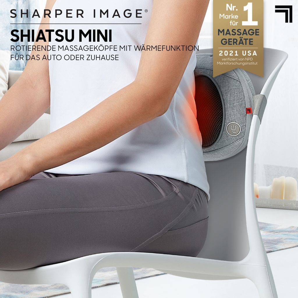 Sharper Image Massagekissen Shiatsu
