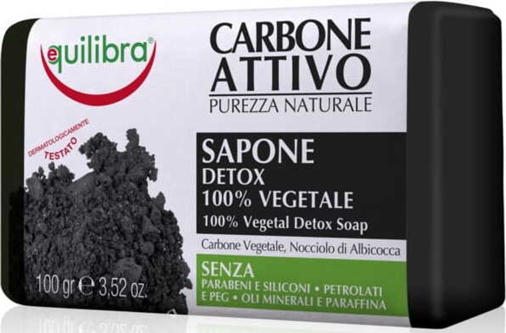 Savon nettoyant au charbon actif pour un soin naturel Image du produit 