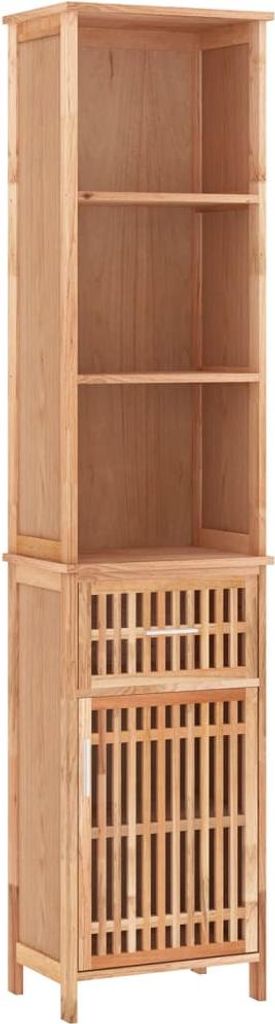 vidaXL Koupelnová skříňka 42x29x182 cm masiv ořech Obrázek produktu 