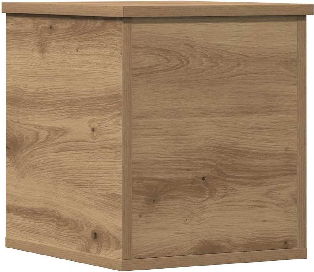 vidaXL Pudełko do przechowywania Artisan dąb 30 x 35 x 35 Zdjęcie produktu 