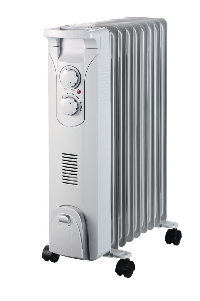 DEDRA DA-J2052F, Olejový elektrický ohrievač, Biela, 1 Obrázok produktu 
