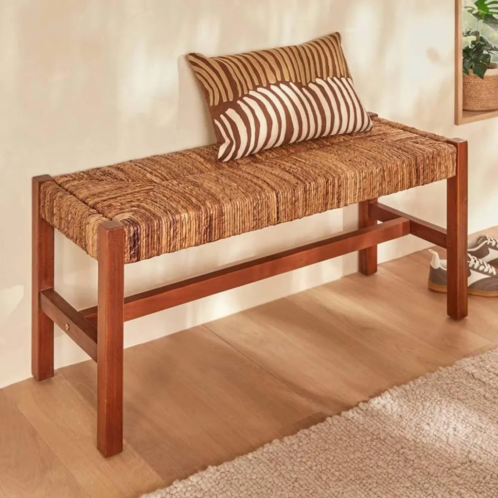 Banc Timoe Eazy Living en Bois - Assise Confortable et Design Naturel
