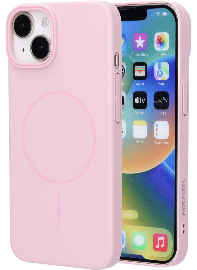 Mobiparts Slim Line, Cover, Apple, iPhone 14, 15,5 cm (6.1"), Pink