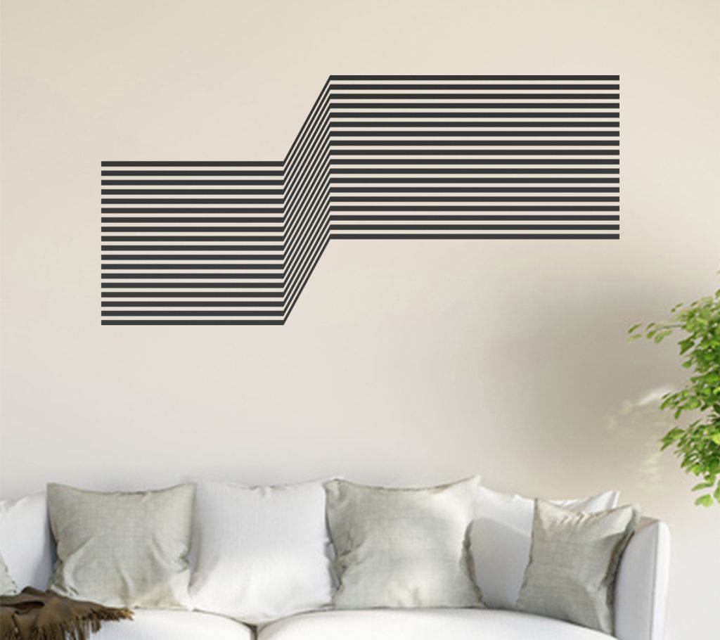 Retro Design Wandtattoo in 6 Größen - Wandaufkleber Wall Sticker - Dekoration, Küche, Wohnzimmer, Schlafzimmer, Badezimmer