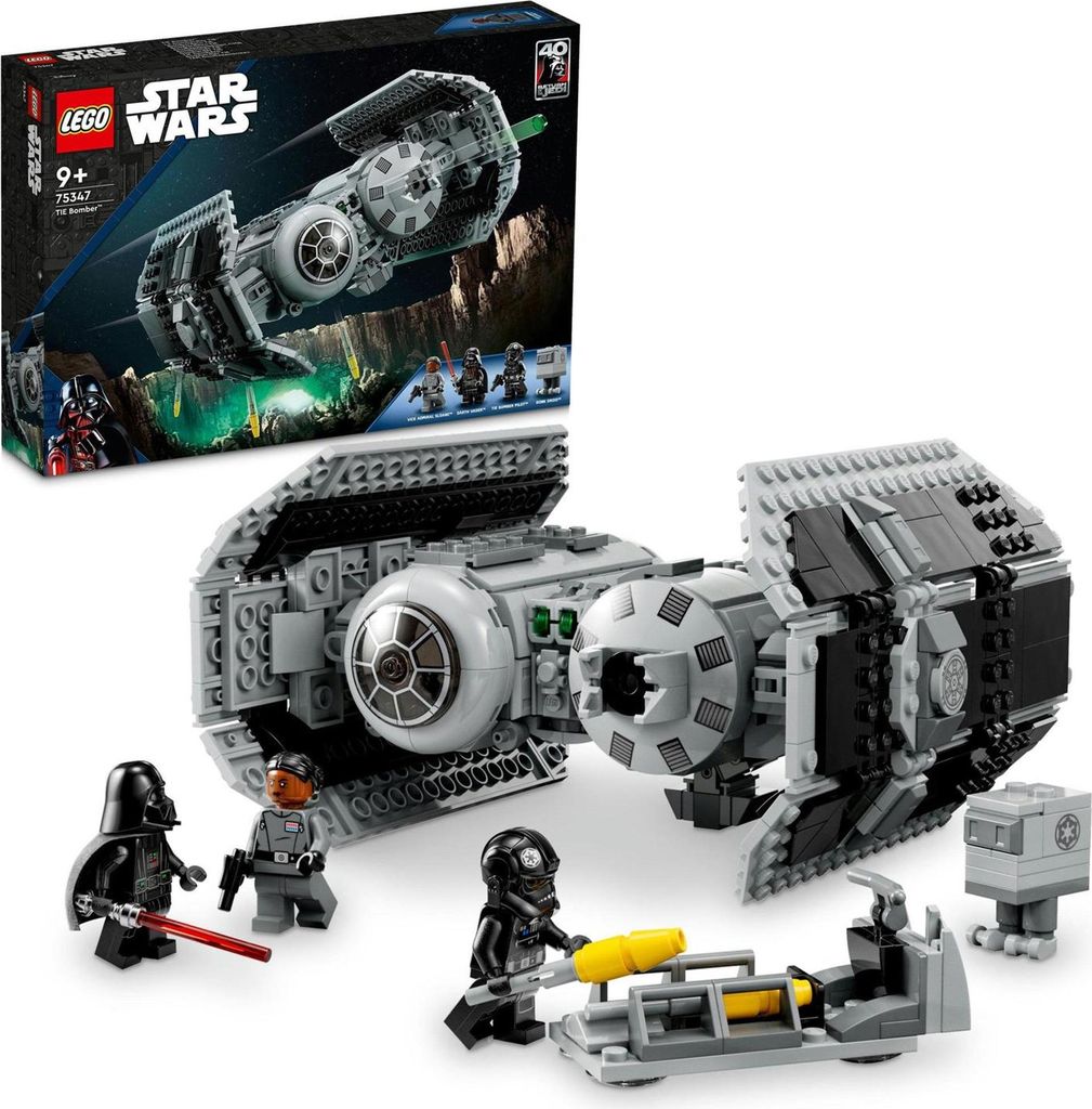 LEGO 75347 Star Wars TIE Bombe Modellbausatz mit Darth Produktbild 