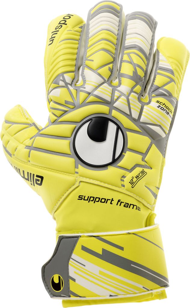 uhlsport ELM UNLIMITED SOFT SF LITE fluo gelb/griffin grau 9