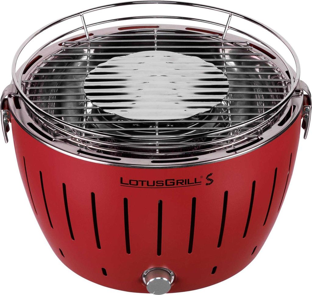 LotusGrill G-280 rot Holzkohlegrill