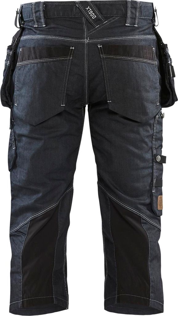 Blakläder Piratenhose 1991 1141 mit Stretch in zwei Farben, Farbe:marineblau/schwarz, Größe:44