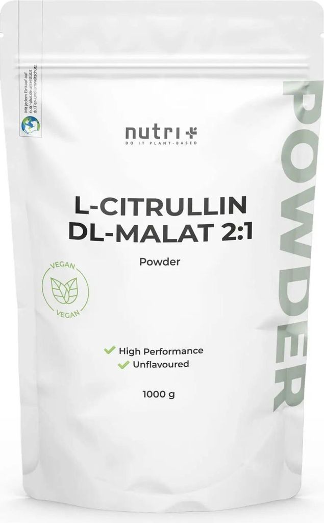 nutri+ L-Citrullin Pulver | 1000 g | 100% reines Produktbild 