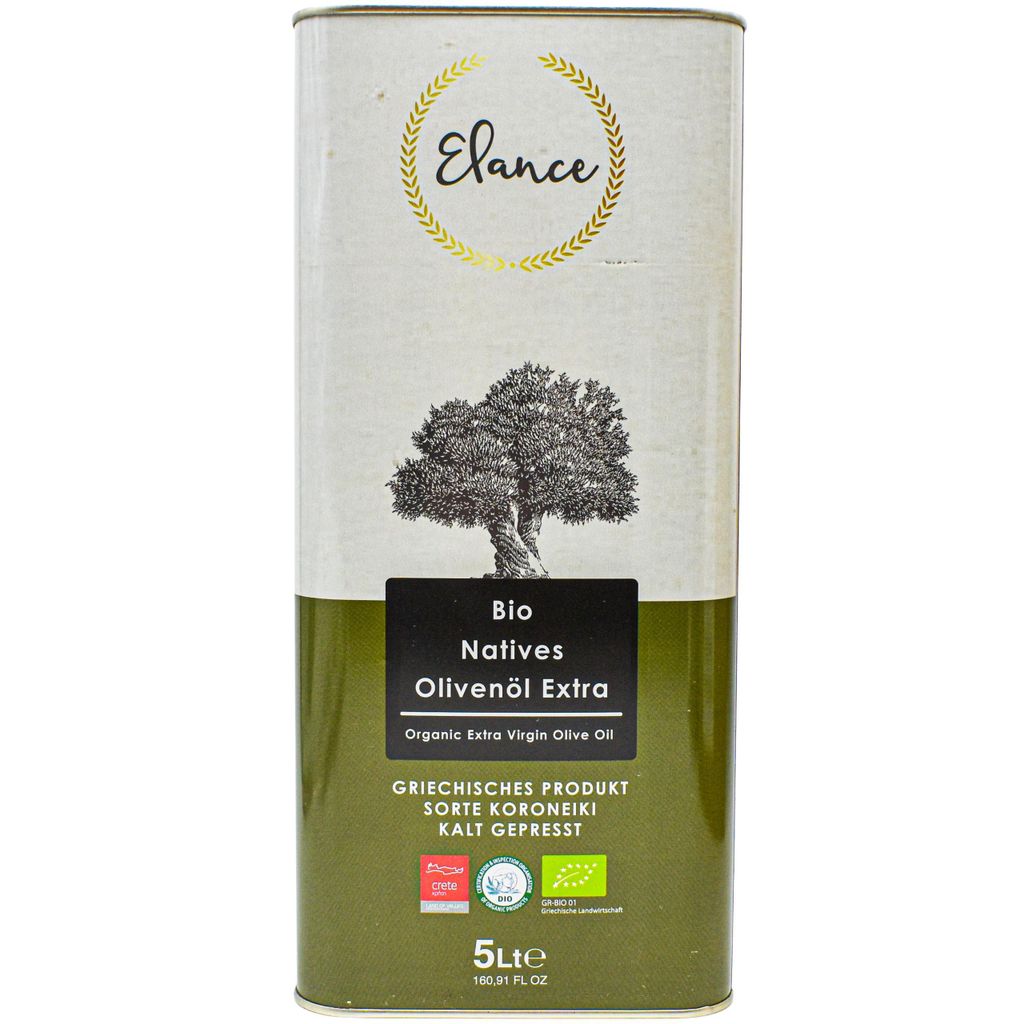 Elance Olivenöl Extra Nativ 5L Kreta Koroneiki kaltgepresst Premium