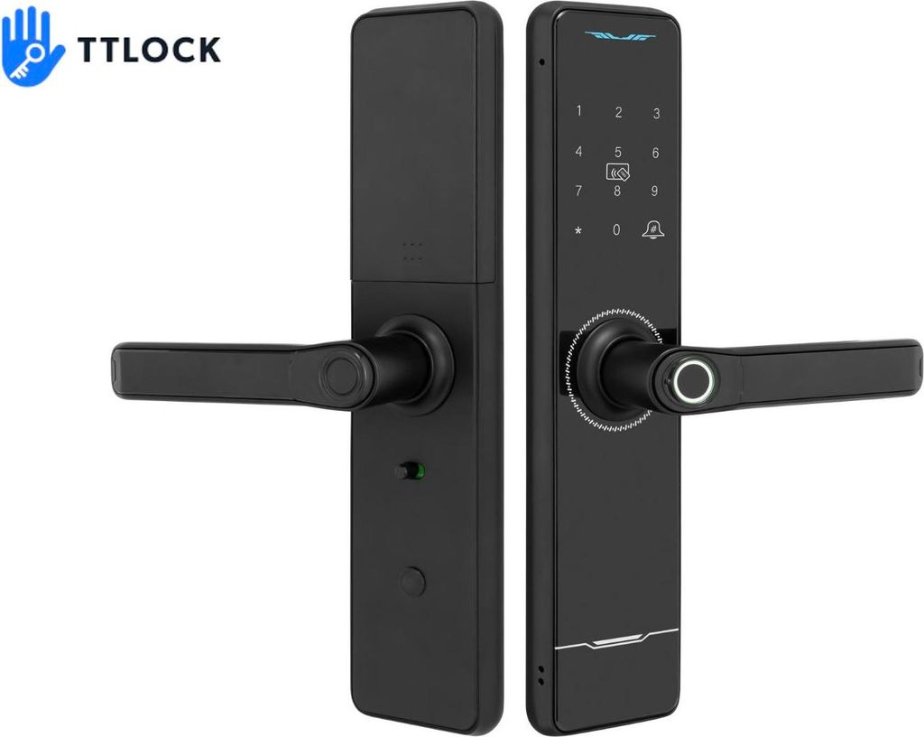 BOT Intelligenter Türgriff TTLock SH5 schwarz Produktbild 