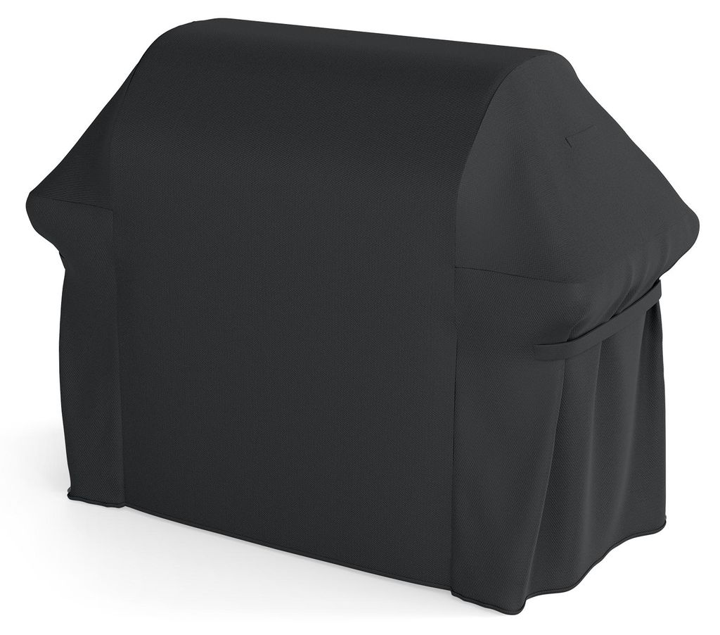 COSTWAY Grillschutzhülle wetterfest 132×66×100cm, Gasgrill Abdeckung Grillabdeckung, Abdeckhaube mit Griffen & Klettverschluss, Schutzhülle rei...