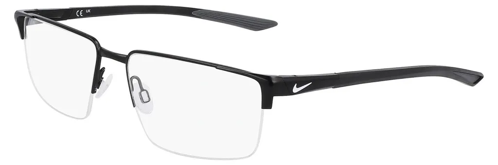 Lunettes Nike 8054 Matte Black - Monture Légère et Résistante Homme
