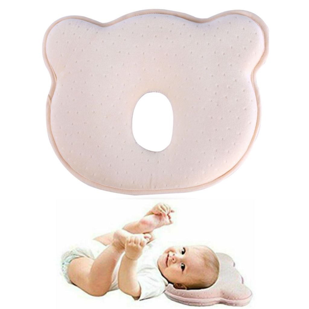 Baby-Kissen Anti-Roll-Schlaf-Positionierungskissen Kopfkissen für 0-12 Monate DE 