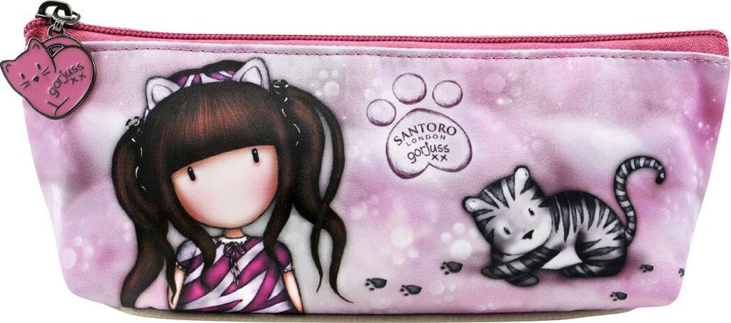 Schulmäppchen Gorjuss Ruby wild Grau (22.3 x 8.8 x 5.7 cm)