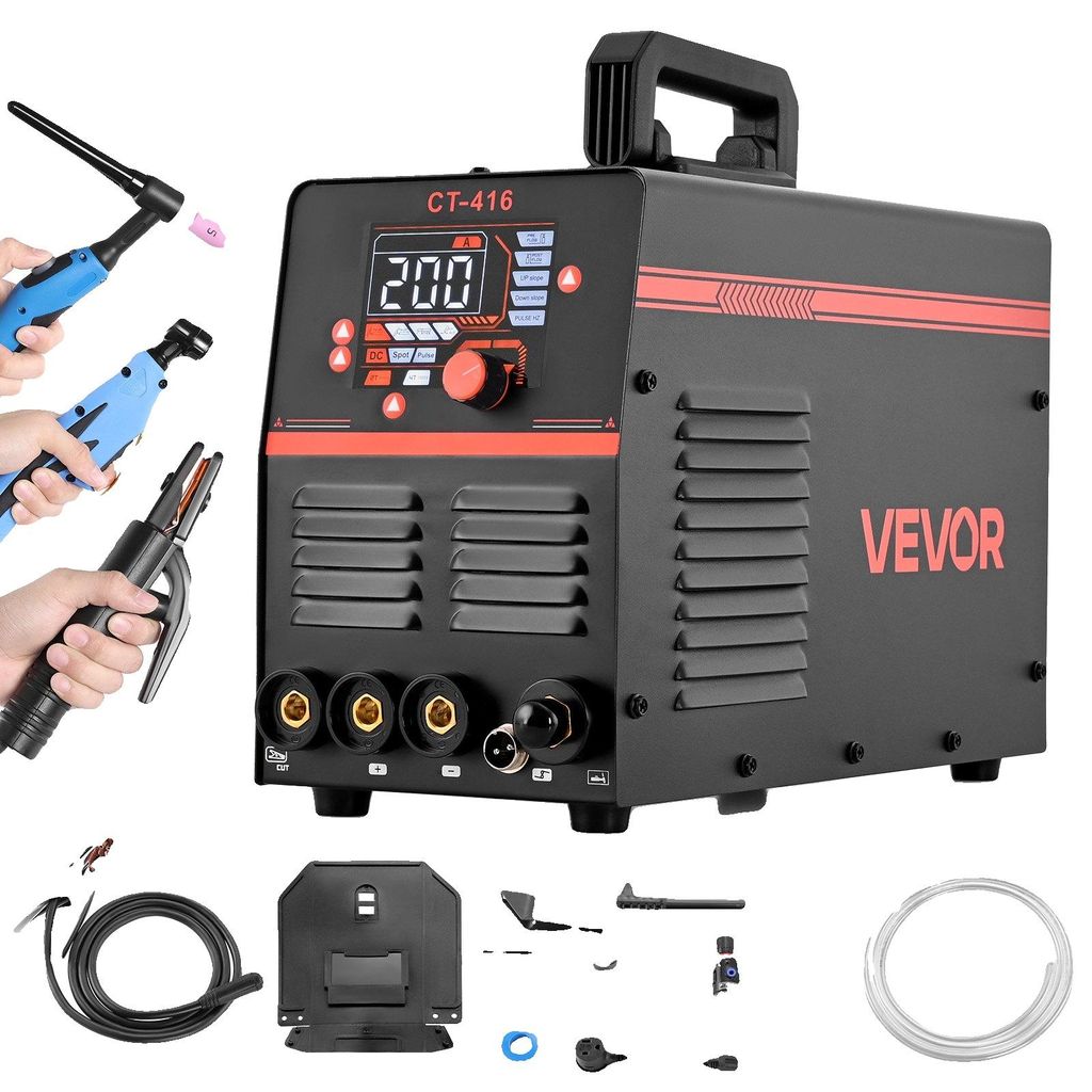 VEVOR Schweißgerät 3-in-1 Kombi, Schneiden/WIG/MMA, Produktbild 