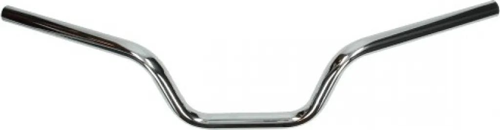 Guidon Yamaha FS1 sans entretoise finition chrome brillant 22mm plat