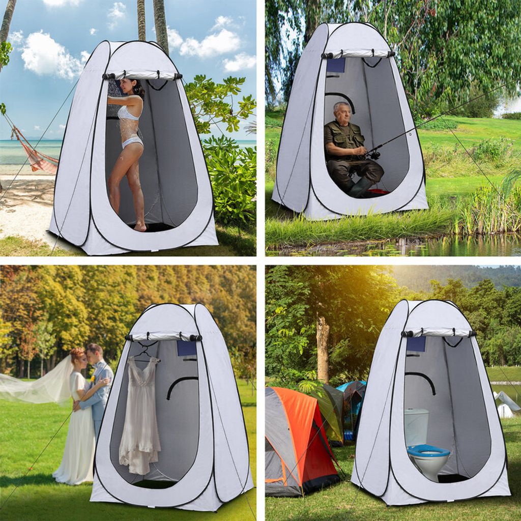 CLIPOP Pop up Duschzelt, Campingzelt, mit Tragetasche für Produktbild 3