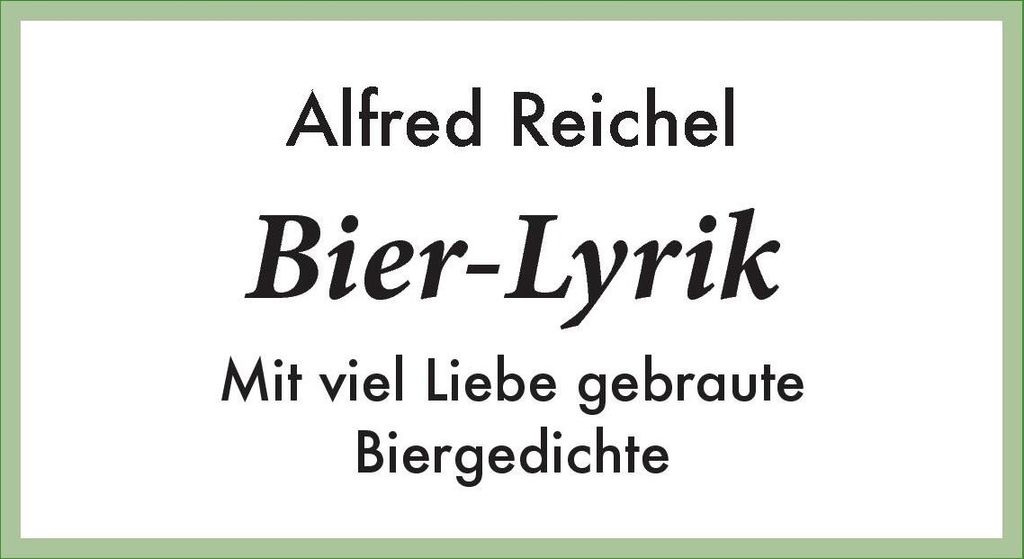 Bier-Lyrik