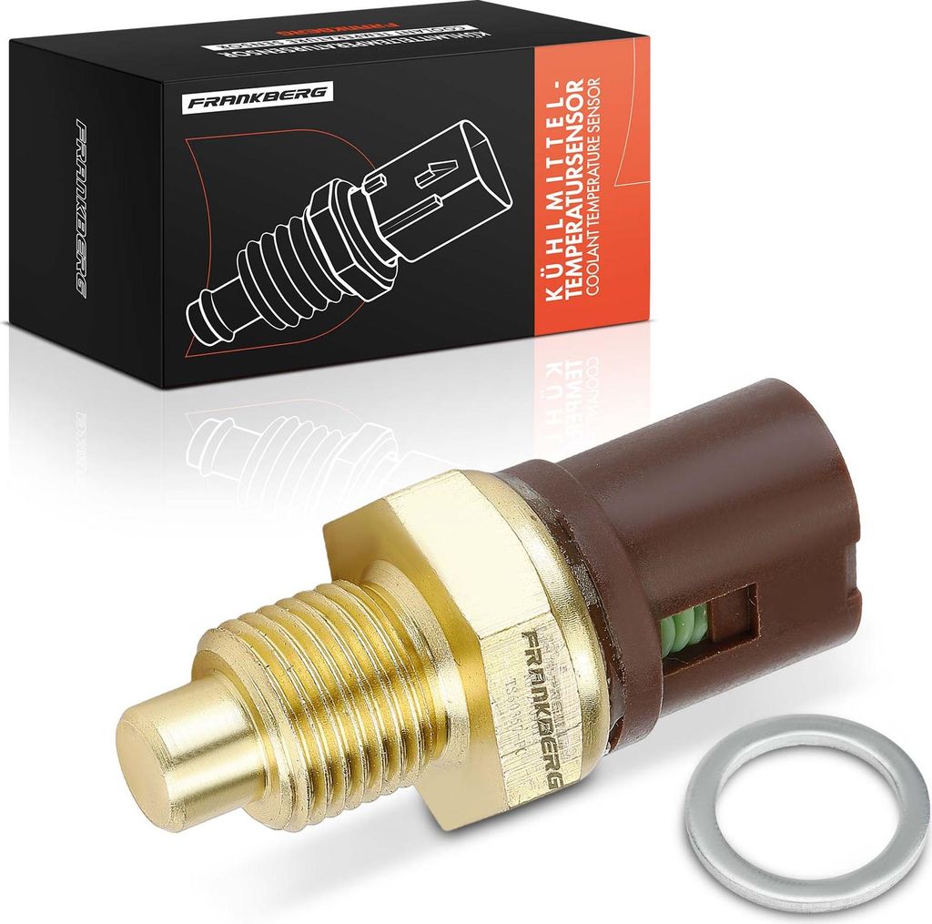 Frankberg 1x Kühlmitteltemperatur Sensor Temperatursensor für Opel Movano X70 Renault JD FD